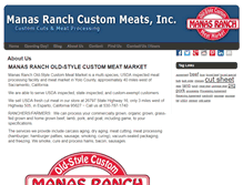 Tablet Screenshot of manasmeats.com